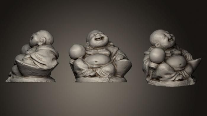 Buddha figurines (STKBD_0039) 3D model for CNC machine